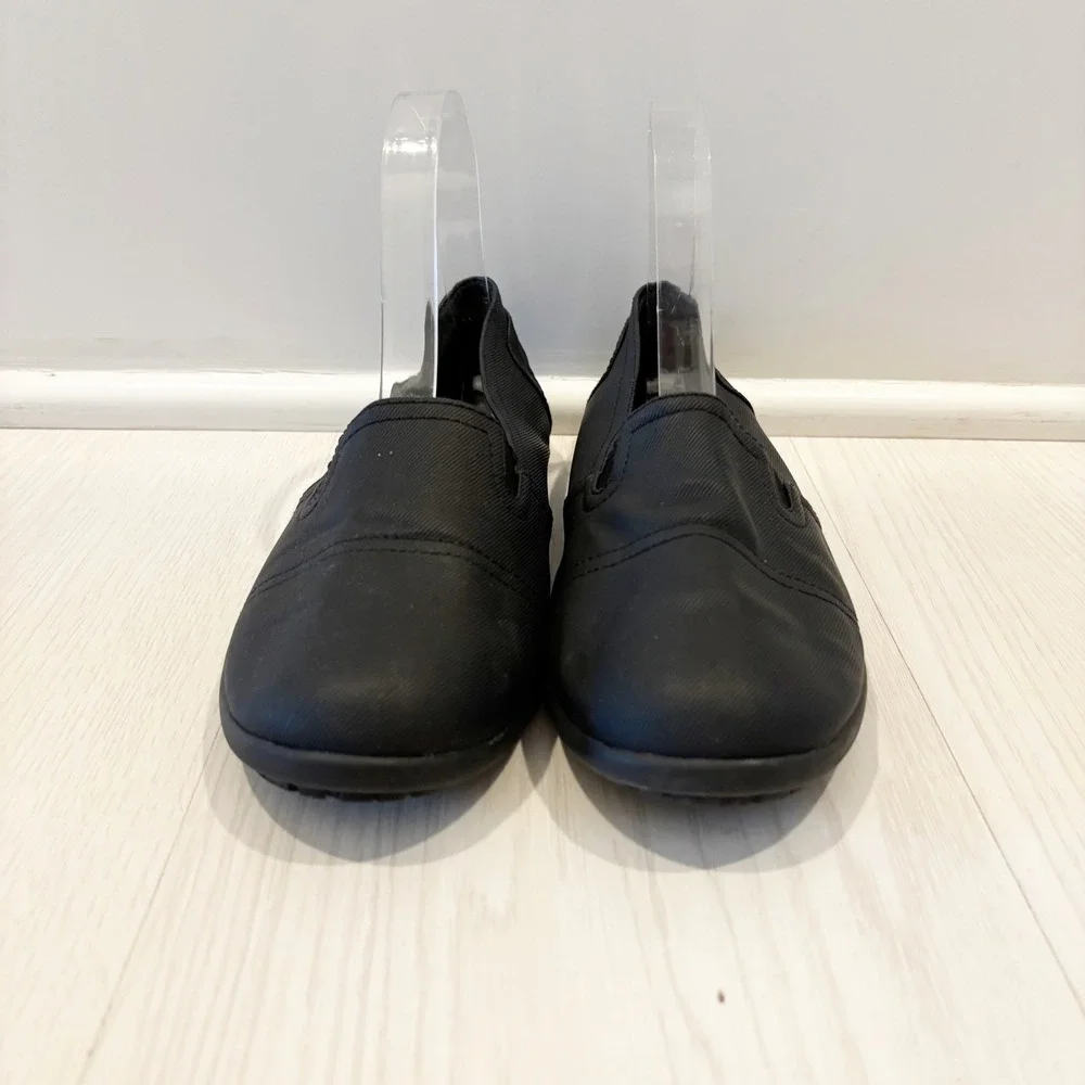 SafeTstep Slip On Shoes Women Size 7 Black Slip Resistant Work Flats Server